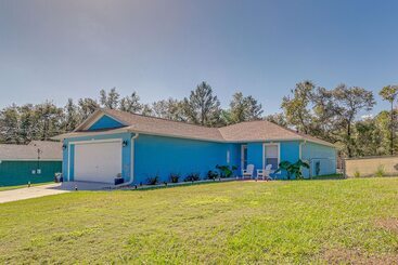 별장 Citrus Springs Retreat W/ Grill & Screened Porch!