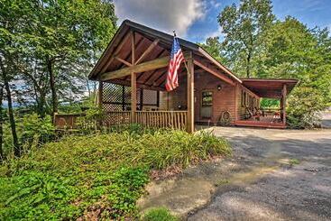 Сельский дом Cozy  Sunset View  Cabin W/ Hot Tub & Game Room!