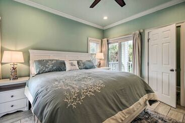 Сельский дом Tybee Island Home W/ Rooftop & Ocean Views!