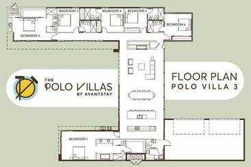 קוטג'' Polo Villa 3 By Avantstay Features Expansive Putting Green, Pool, Spa & Outdoor Firepit 260328 6 Bed