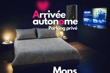 بنسيون Zen Mons Obscure Elegant Room Bois D Havré