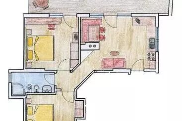 Fröhlichhof Wohnung Panorama