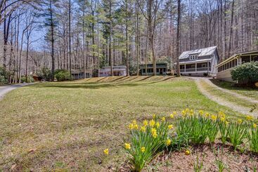 Hus på landet Bright Highlands Retreat Near Waterfalls & Trails