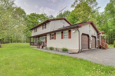 Hus på landet Long Pond Home W/ Hot Tub ~ 8 Mi To Kalahari!