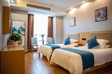 هتل Greentree Inn Nantong Haian Mingzhu City Express