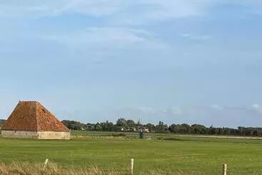 Aamiaismajoitus (B&B) Gastsuite Het Duinroosje Met Hottub Op Het Privé Terras!