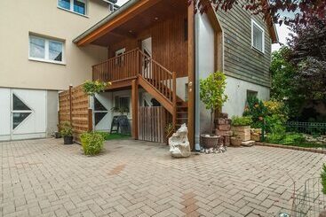 Swanky Cottage In Saasenheim With Balcony
