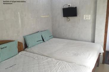 ホテル New Island Star " Ramanathasamy Temple View "