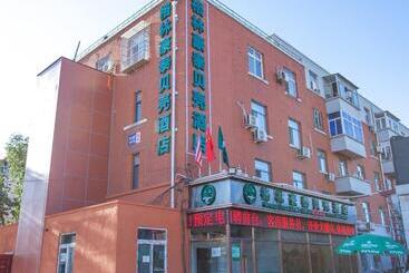 בית מלון כפרי Greentree Inn Tianjin First Center Hospital Subway Station Shell