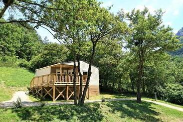 酒店 Camping Les Framboiseilles