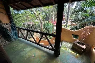 ペンション Pousada Beleza Pura Na Praia Da Ferrugem