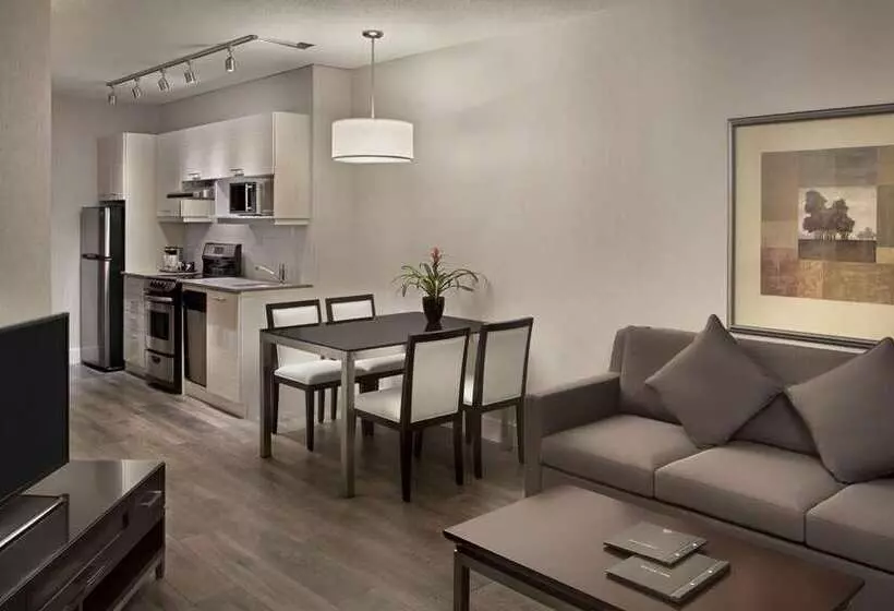 酒店 Hilton Toronto/markham Suites Conference Centre & Spa