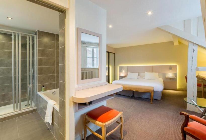 فندق Restaurant Le Dauphin Et Le Spa Du Prieuré