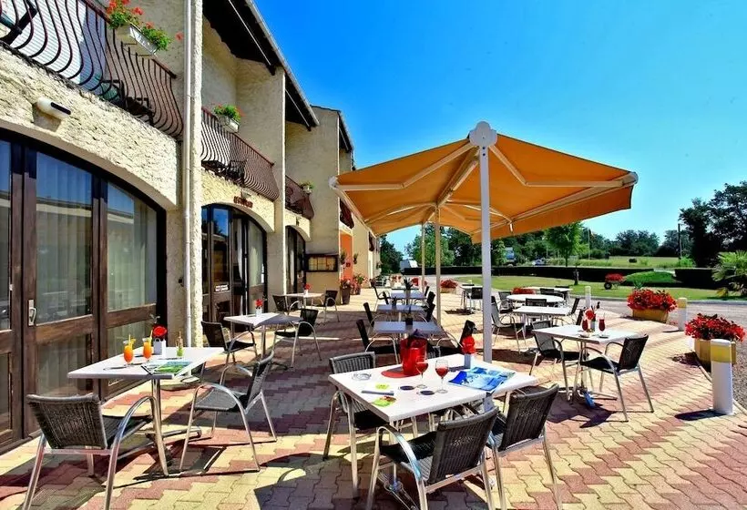 בית מלון כפרי Restaurant Logis Le Tropicana