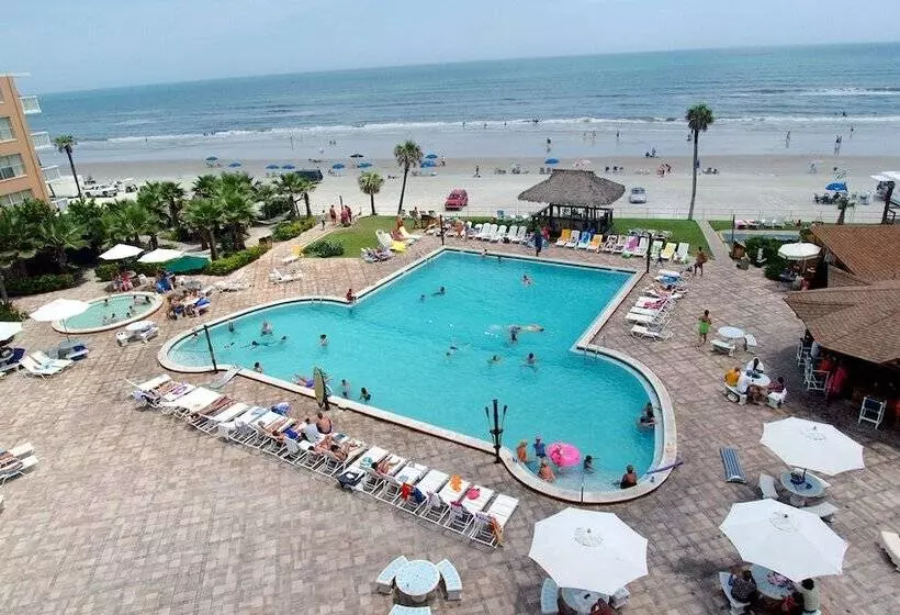בית מלון כפרי Daytona Beach Hawaiian Inn