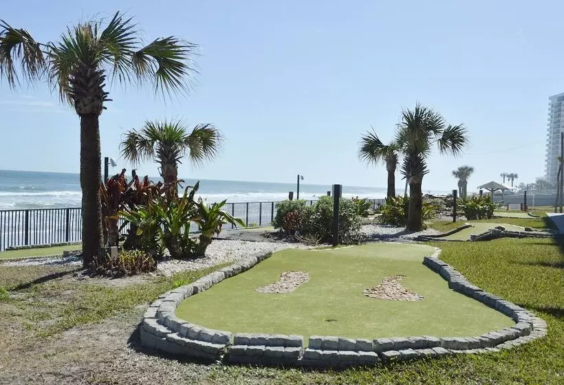 בית מלון כפרי Daytona Beach Hawaiian Inn
