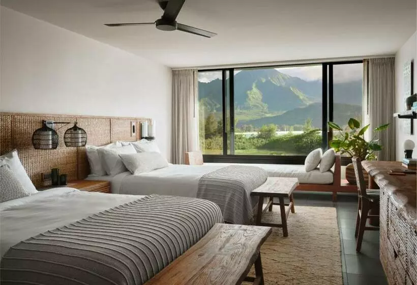 استراحتگاه 1 Hotel Hanalei Bay