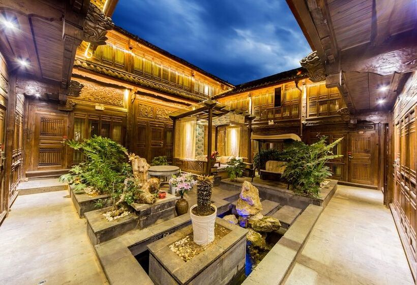 בית מלון כפרי Lijiang Wengjia Dayuan