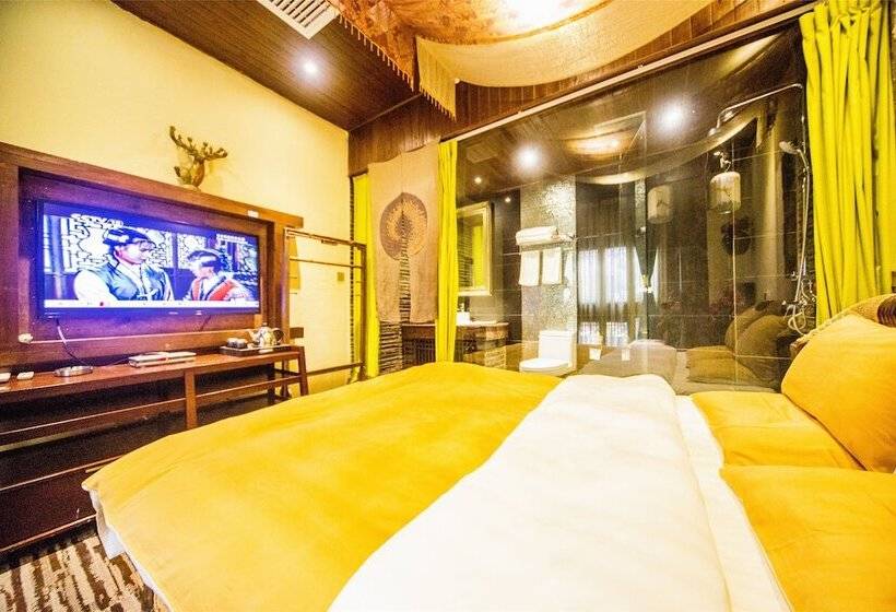 בית מלון כפרי Lijiang Wengjia Dayuan