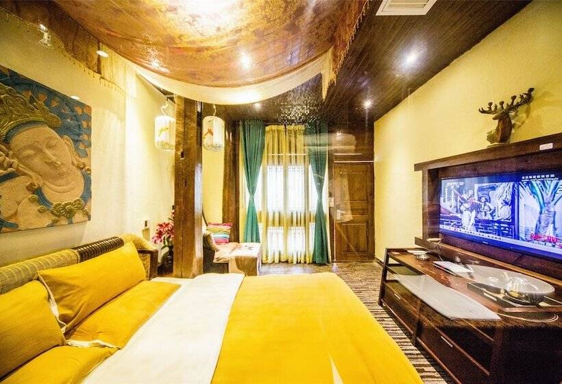 בית מלון כפרי Lijiang Wengjia Dayuan