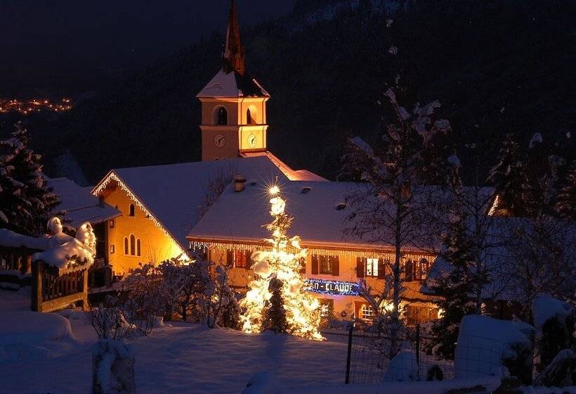 호텔 Hôtel Restaurant La Croix Jean Claude