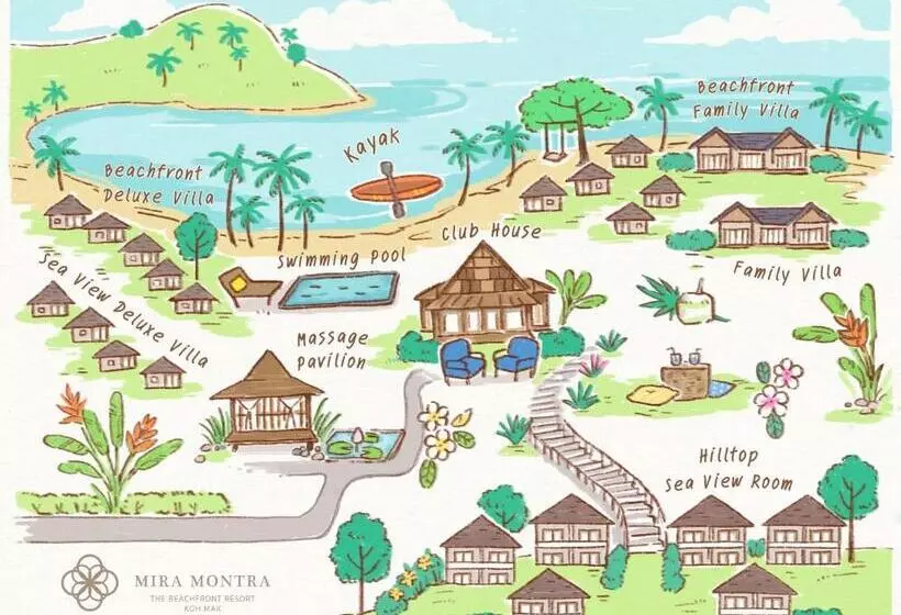 Hotelli Mira Montra Resort Koh Mak