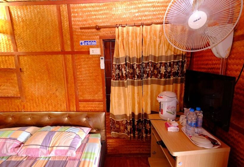 ホテル Baanpakrimklong Sukhamon Homestay & Resort