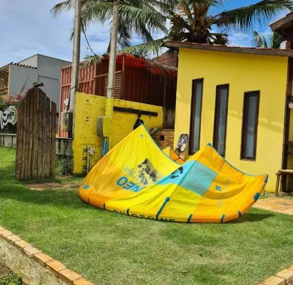 ホテル Pousada Ventos Do Guajiru Casa De Kitesurfistas