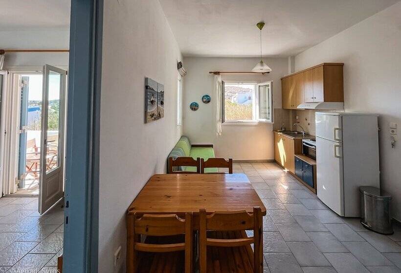 پانسیون Agnadi Syros Beachfront Studios & Rooms