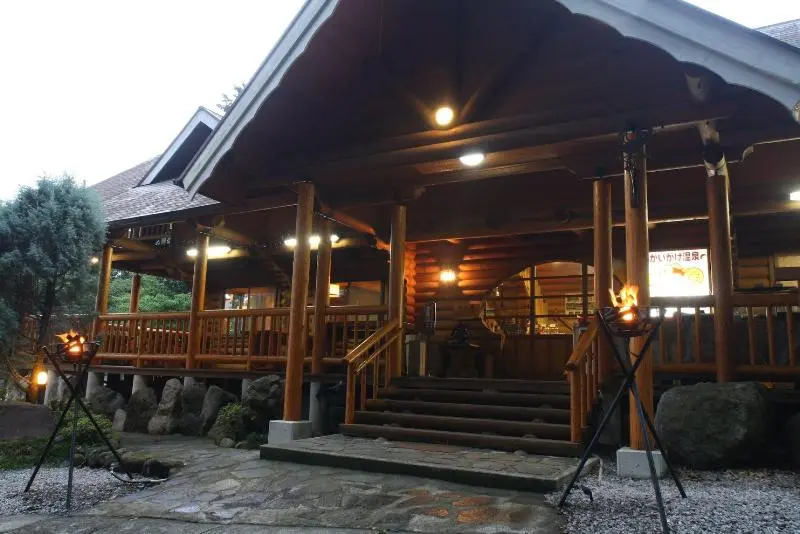 ホテル Log Cabin Kinoko No Sato