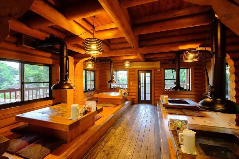 ホテル Log Cabin Kinoko No Sato