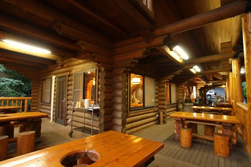 ホテル Log Cabin Kinoko No Sato