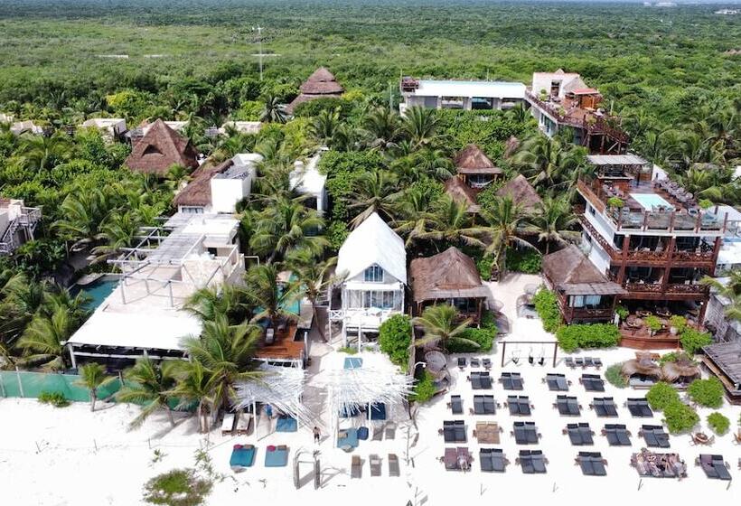 Szálloda Posada Lamar Tulum Beach Front And Pool