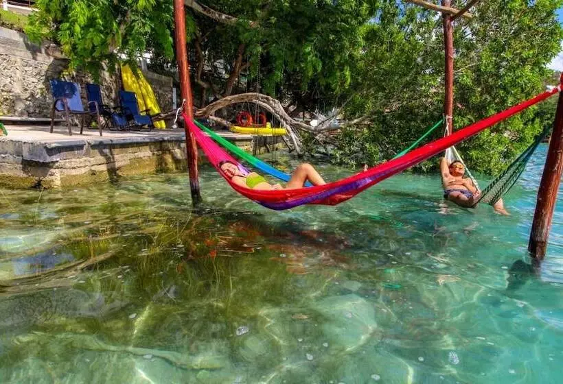 ホテル Villas Ichkabal Bacalar