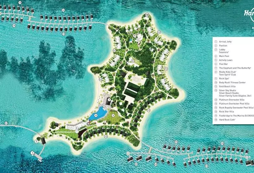 استراحتگاه Hard Rock Hotel Maldives
