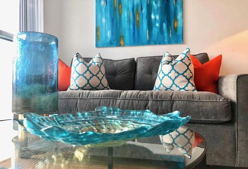 Heart Of Sheffield City With Balcony Views And Modern Decor