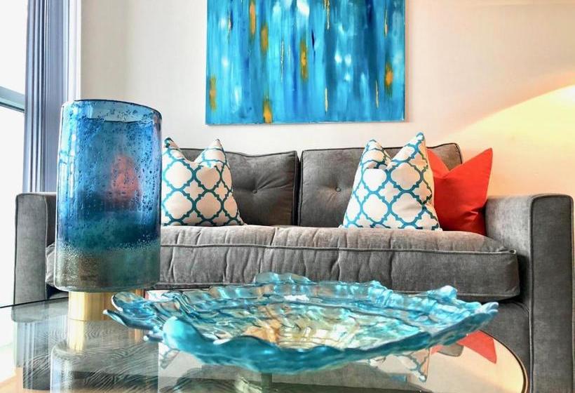 Heart Of Sheffield City With Balcony Views And Modern Decor