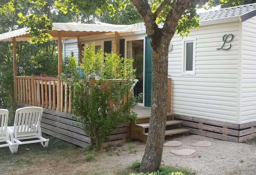 Camping "les Calquières" Location De Mobilehomes