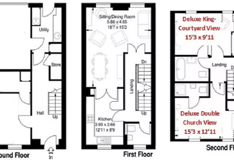 Aamiaismajoitus (B&B) Quayside Quarters