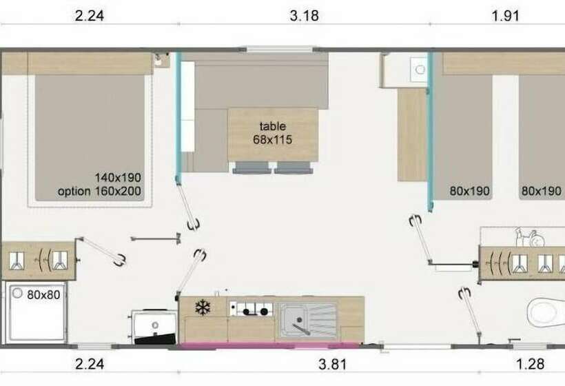فندق Camping Saint Michel