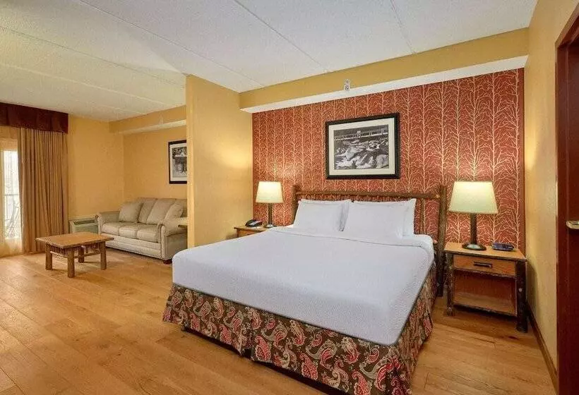 ホテル Bearskin Lodge On The River