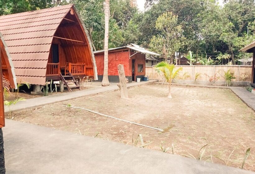 تختخواب و صبحانه Bintang Tiga Bungalows Gili Air