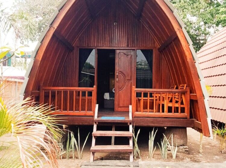 تختخواب و صبحانه Bintang Tiga Bungalows Gili Air