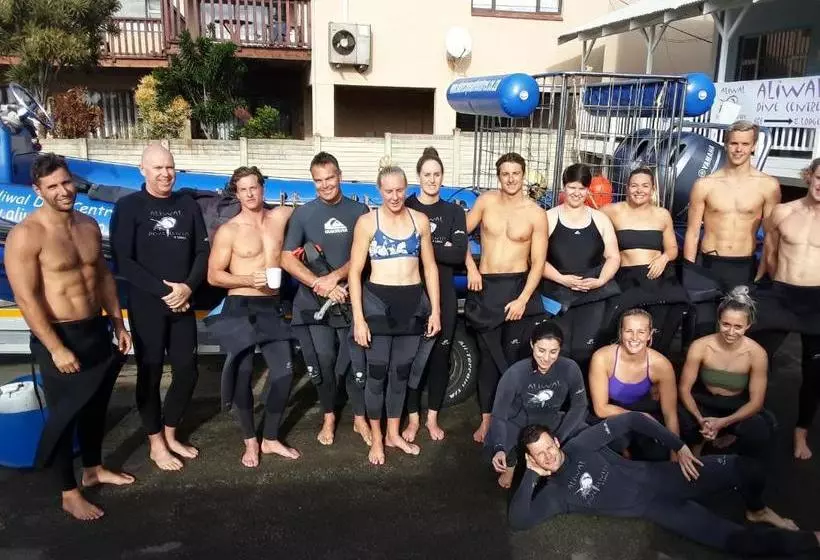 ベッドアンドブレックファースト Aliwal Dive Centre & Lodge
