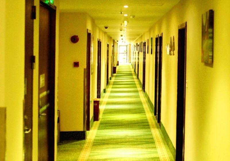 בית מלון כפרי Greentree Inn Shanghai Songjiang University City New Songjiang Road Express