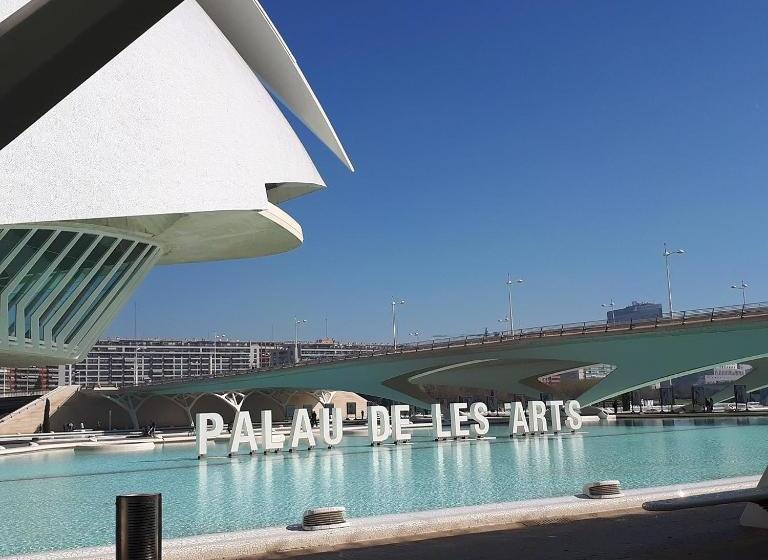 بنسيون Habitación Doble En Valencia Con Aseo Privado Y Amplia Terraza Para Mascota