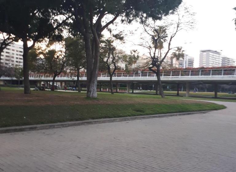 بنسيون Habitación Doble En Valencia Con Aseo Privado Y Amplia Terraza Para Mascota