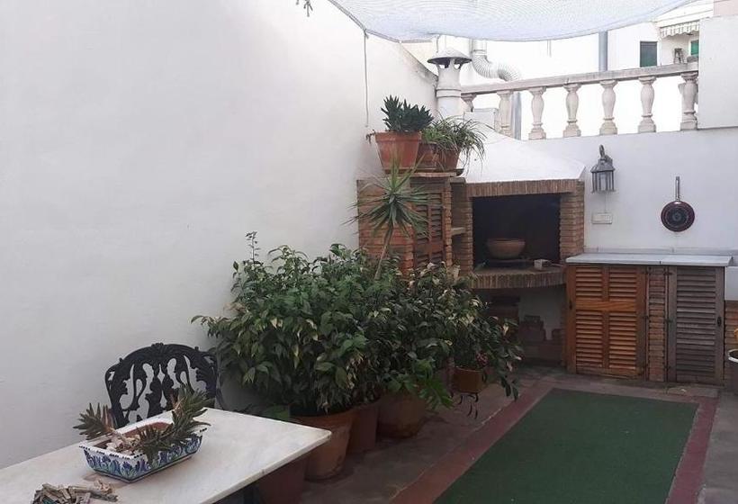 بنسيون Habitación Doble En Valencia Con Aseo Privado Y Amplia Terraza Para Mascota
