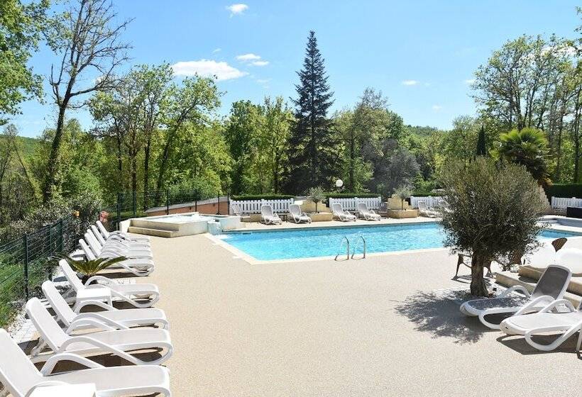 בית מלון כפרי Camping Et Village Vacances La Cheneraie