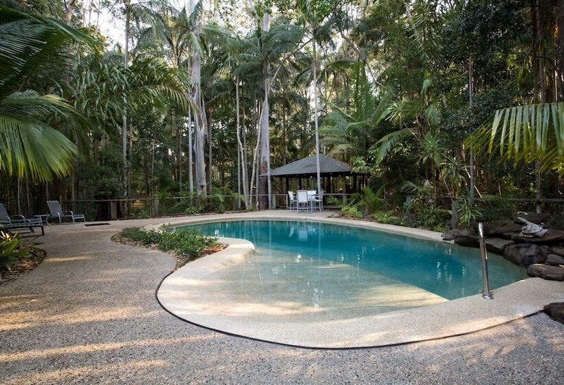 ホテル Amore On Buderim Luxury Rainforest Cabins